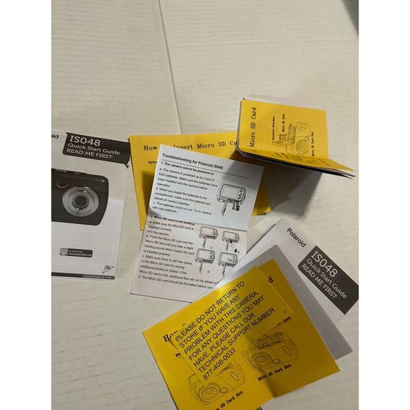 Polaroid IS048 Waterproof Instant Sharing 16 MP Digital Portable Handheld Action - Picture 11 of 14